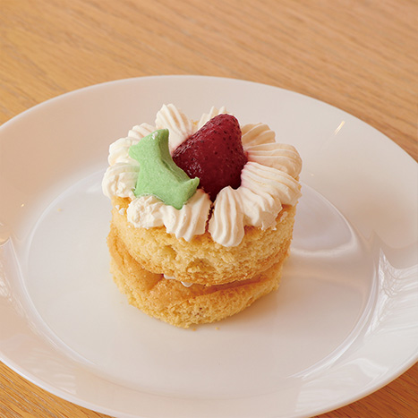 バニラのプチケーキ